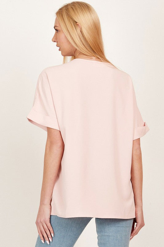 Short Sleeve Top (PLUS SIZE)