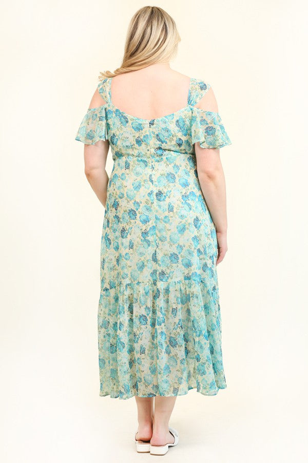 FLORAL PRINT DRESS