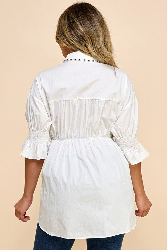 Shirt with Denim