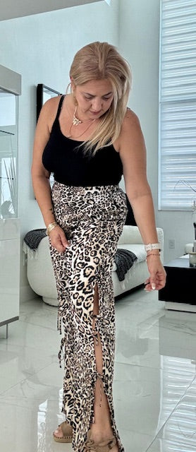 Pants (LEOPARD OPEN SIDE )