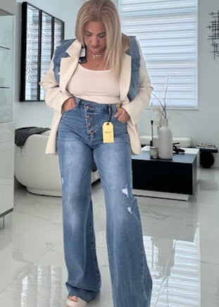 Jeans (HIGH WASISTED WIDE LEG)