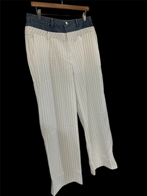 PANTS (Double waistband straight leg)