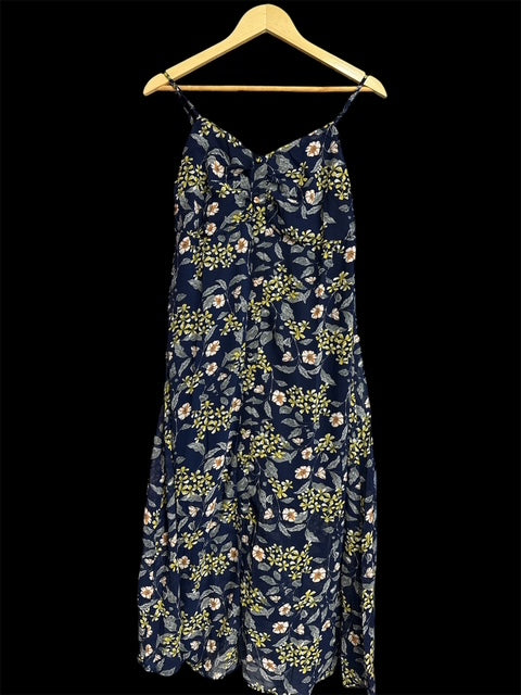 Floral Wrap Belted Slit Maxi Dress