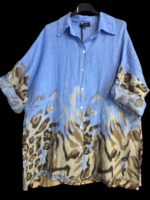 LINEN SET ANIMAL PRINT - ONE SIZE