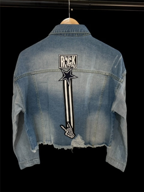 Denim Jacket (White Rock)