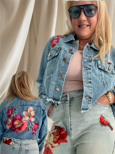 Denim Jacket (Garden)