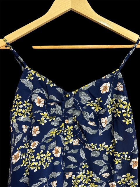 Floral Wrap Belted Slit Maxi Dress