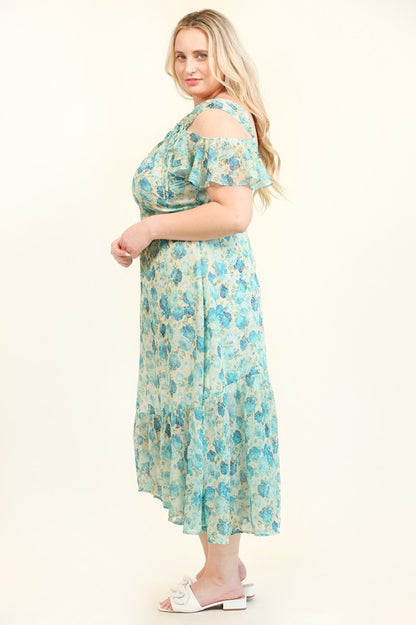 FLORAL PRINT DRESS