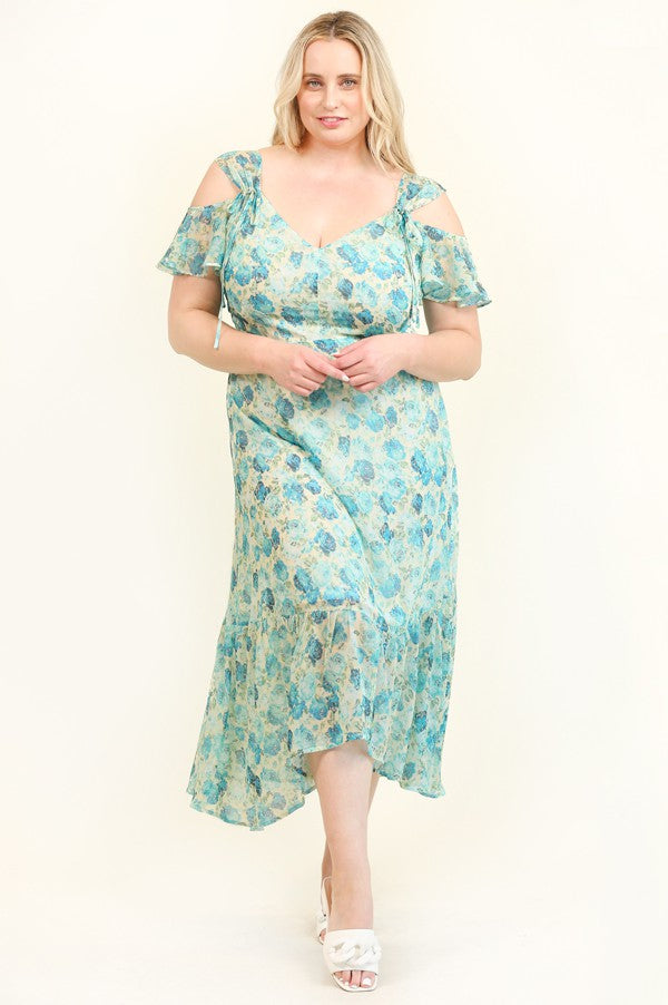FLORAL PRINT DRESS
