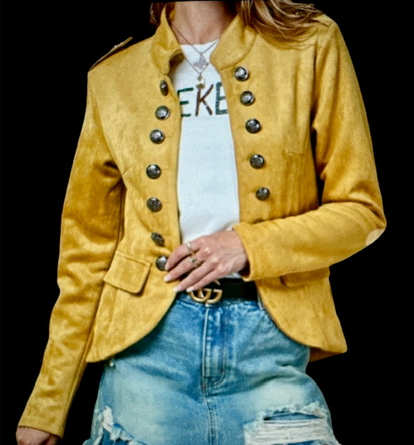 Fashion Pure Color Long Sleeve Jacket