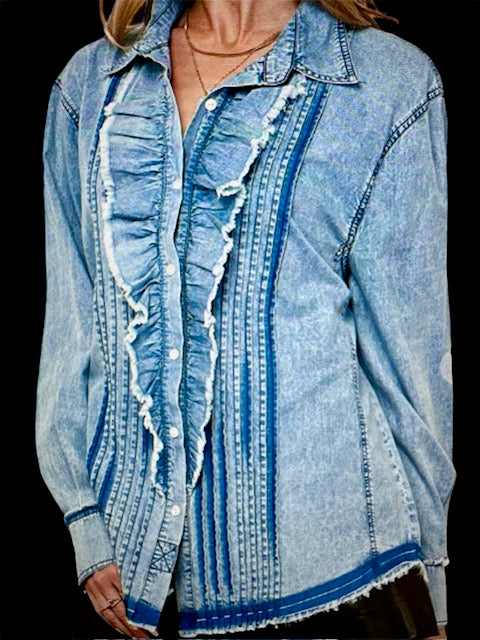 DENIM TOP