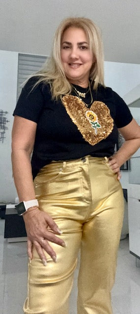 Pants (METALLIC LEG)
