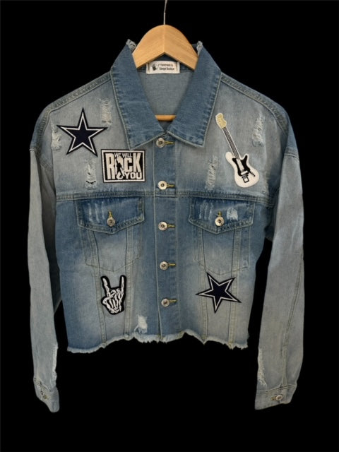 Denim Jacket (White Rock)