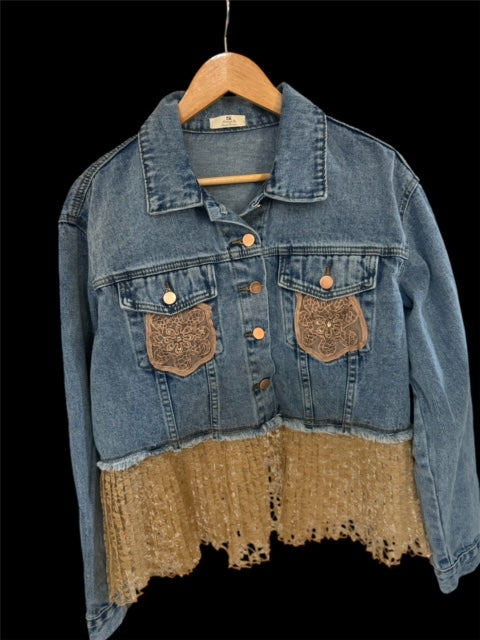 Denim Jacket (Lace)