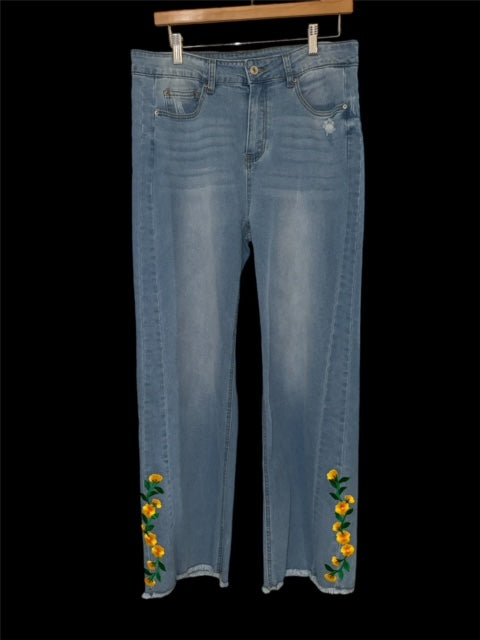 Jeans (YELLOW FLOWERS)