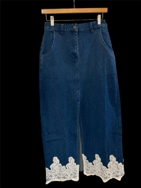 Long Skirt (LACE TRIM)