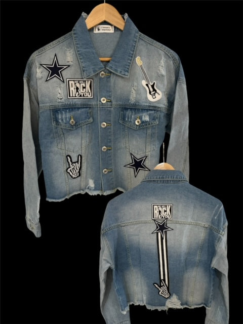 Denim Jacket (White Rock)