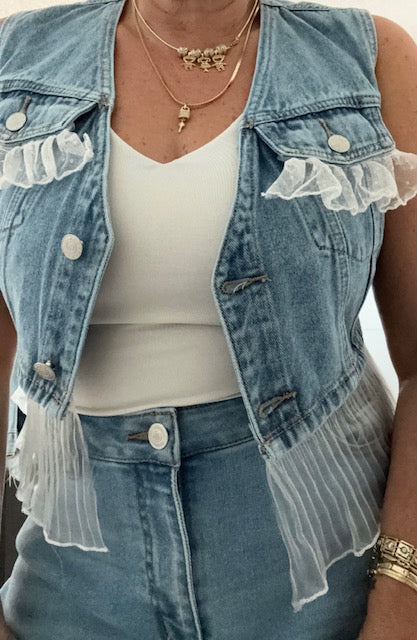 Denim Vest