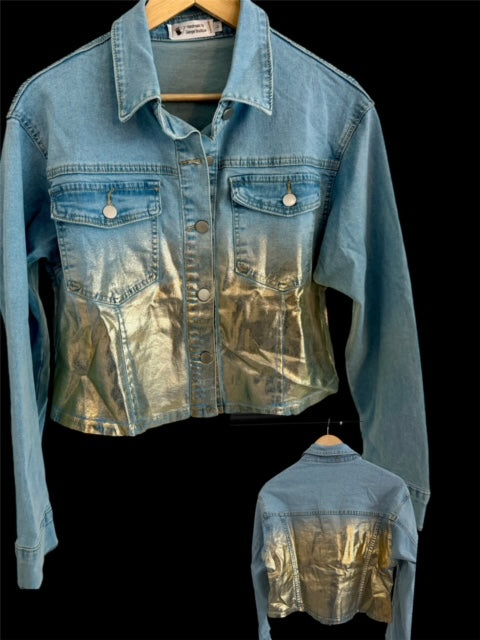 Denim Jacket (Gold)