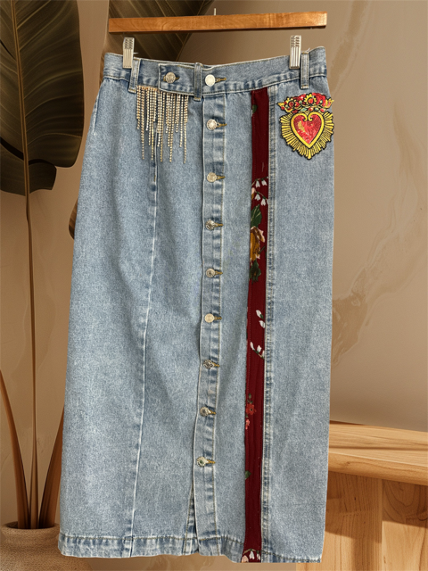 Long Skirt (RED HEART)