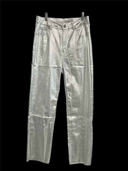 Pants (METALLIC WIDE LEG)