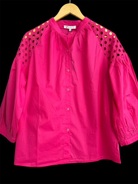 Blouse (Fuchsia)