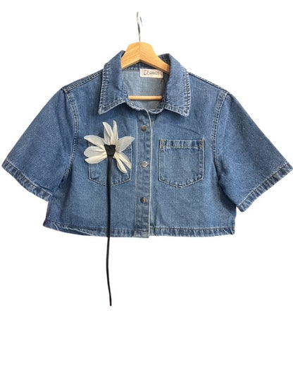 Short-sleeved Denim Jacket