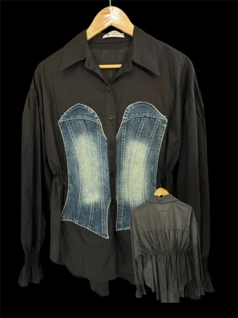 Long Sleeved Shirt (BLACK)