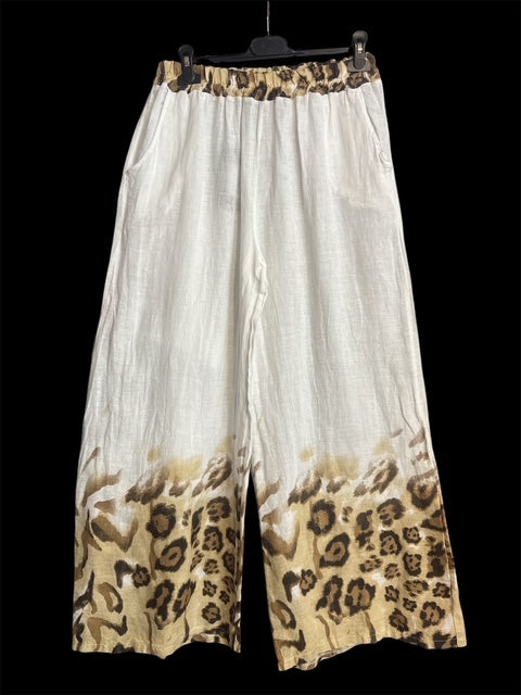 ANIMAL PRINT PANTS